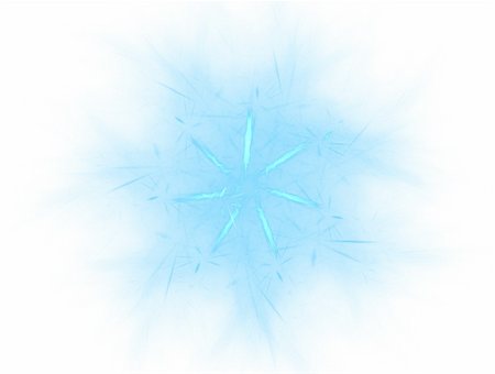 fractal in snowflake-like shape Stock Photo - Budget Royalty-Free & Subscription, Code: 400-03936958