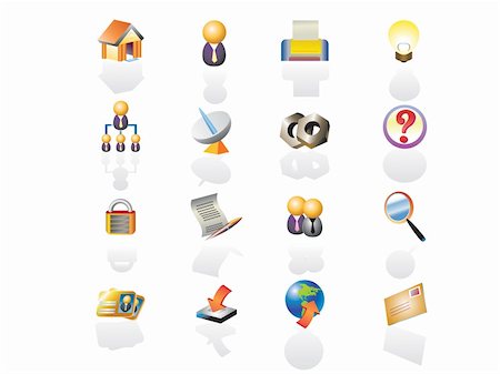 simsearch:400-03968548,k - Web icon set suitable to use any kind of website. Stock Photo - Budget Royalty-Free & Subscription, Code: 400-03938572
