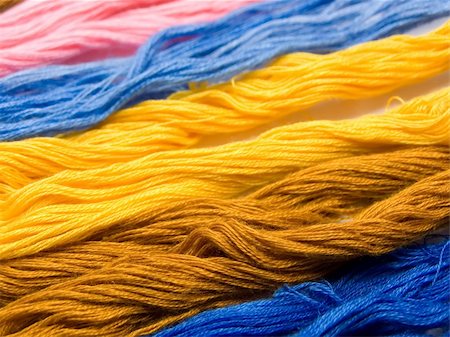 simsearch:6118-08910345,k - An isolated photo of several colourful threads Stock Photo - Budget Royalty-Free & Subscription, Code: 400-03930560