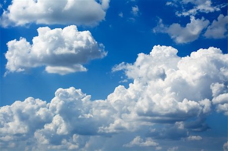 simsearch:400-07661289,k - Beautiful blue sky with clouds Stock Photo - Budget Royalty-Free & Subscription, Code: 400-03930832