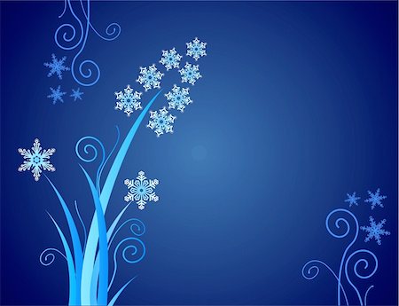 snowflakes flower / christmas ornament / vector Stock Photo - Budget Royalty-Free & Subscription, Code: 400-03931690