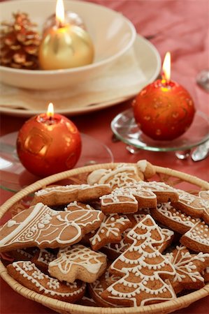 simsearch:400-05693119,k - Festive table setting for Christmas Stock Photo - Budget Royalty-Free & Subscription, Code: 400-03931994