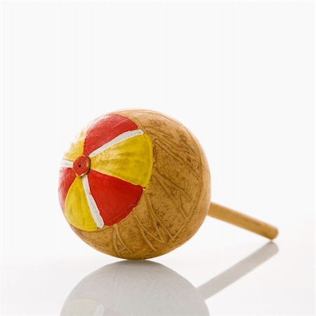 simsearch:6102-03748485,k - Handmade Mexican maraca percussion musical instrument against white background. Stock Photo - Budget Royalty-Free & Subscription, Code: 400-03944818