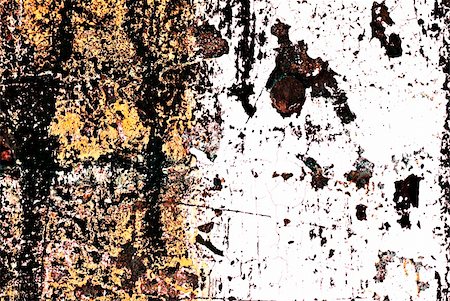 Deteriorating painted brick wall stylized with grunge effects (part of a photo illustration series) Stock Photo - Budget Royalty-Free & Subscription, Code: 400-03945098