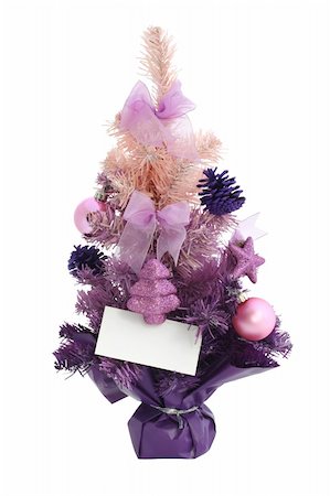 simsearch:632-06118429,k - Chtistmas tree / isolated / Hand made clipping path included Stock Photo - Budget Royalty-Free & Subscription, Code: 400-03945804