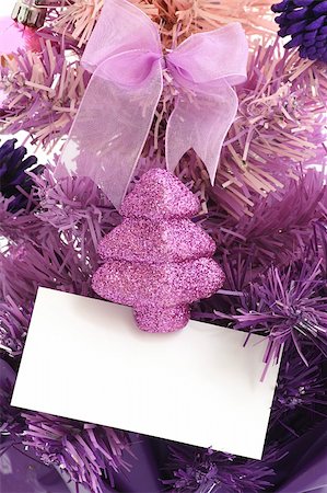 simsearch:632-06118429,k - Christmas tree / Blank Greeting Card Stock Photo - Budget Royalty-Free & Subscription, Code: 400-03945803