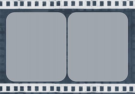 simsearch:400-03909049,k - Computer designed highly detailed grunge film frame with space for your text or image. Great grunge element for your projects Photographie de stock - Aubaine LD & Abonnement, Code: 400-03945981
