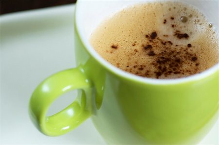 simsearch:700-03698239,k - A delicious cup of cappuchino, to start the day good! Stock Photo - Budget Royalty-Free & Subscription, Code: 400-03946098
