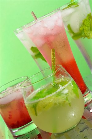 simsearch:400-03965729,k - Group of different drinks Stock Photo - Budget Royalty-Free & Subscription, Code: 400-03948278