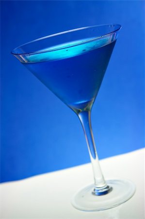simsearch:649-07065069,k - Blue Shark Cocktail in Martini Glass Stock Photo - Budget Royalty-Free & Subscription, Code: 400-03948296