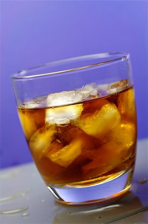 simsearch:400-03965729,k - Whiskey on the rocks Stock Photo - Budget Royalty-Free & Subscription, Code: 400-03948324
