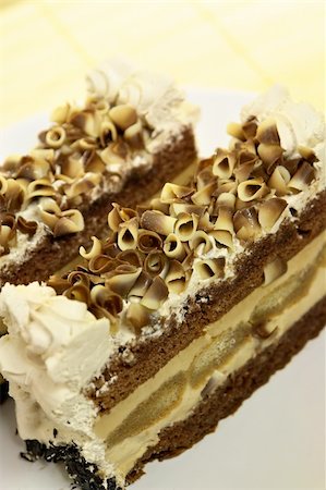 simsearch:400-05173009,k - Delicious tiramisu cake with special decoration Stock Photo - Budget Royalty-Free & Subscription, Code: 400-03948356