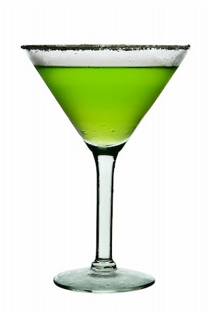 simsearch:400-03965729,k - Green martini Stock Photo - Budget Royalty-Free & Subscription, Code: 400-03948418