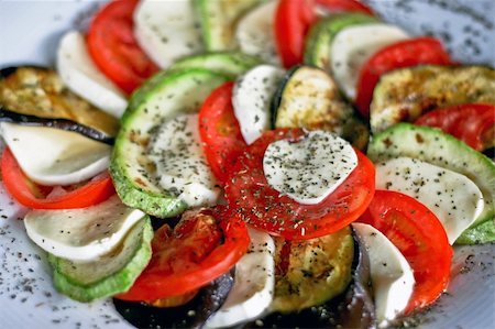 simsearch:700-01099893,k - Traditional Italian tri color vegetable salad dish Stock Photo - Budget Royalty-Free & Subscription, Code: 400-03942118