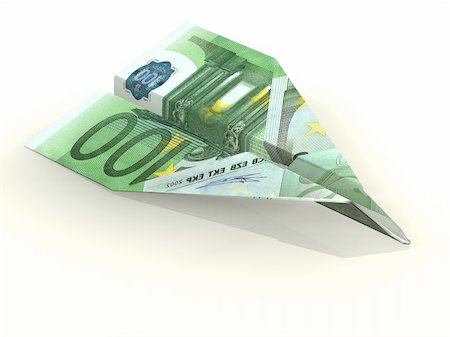 shadow plane - Euro, invest, profit, money Stock Photo - Budget Royalty-Free & Subscription, Code: 400-03943726