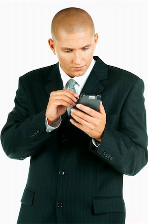 simsearch:400-03954954,k - A Young businessman with PDA Stock Photo - Budget Royalty-Free & Subscription, Code: 400-03954959