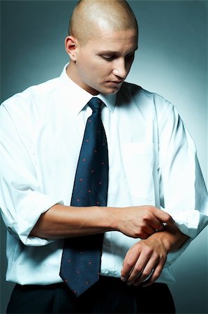 simsearch:400-03954954,k - A Young businessman with tie and white shirt Stock Photo - Budget Royalty-Free & Subscription, Code: 400-03954981