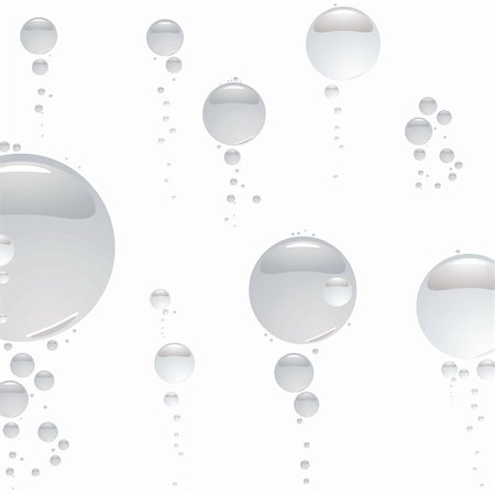 simsearch:614-06813723,k - Illustrated abstract bubble background in silver and white Stock Photo - Budget Royalty-Free & Subscription, Code: 400-03955081