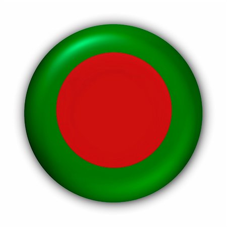 dhaka - World Flag Button Series - Asia - Bangladesh (With Clipping Path) Stock Photo - Budget Royalty-Free & Subscription, Code: 400-03955364
