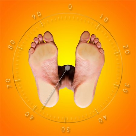 simsearch:400-04647880,k - View from below of a weight control balance scale Stock Photo - Budget Royalty-Free & Subscription, Code: 400-03956167