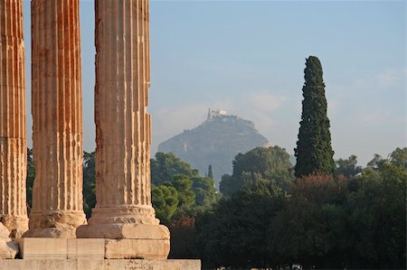 simsearch:400-04476617,k - Classic architecture of ancient Greece Stock Photo - Budget Royalty-Free & Subscription, Code: 400-03956534
