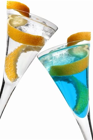 simsearch:400-03965729,k - Cocktail with lemon twist Stock Photo - Budget Royalty-Free & Subscription, Code: 400-03957555