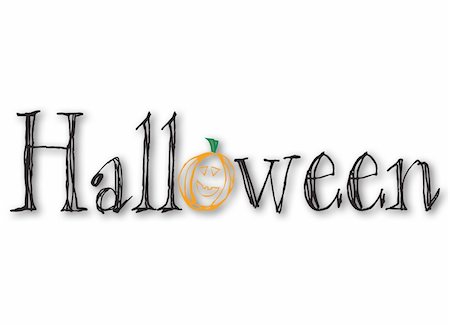 simsearch:700-00262810,k - halloween wording with pumkin Stock Photo - Budget Royalty-Free & Subscription, Code: 400-03957745