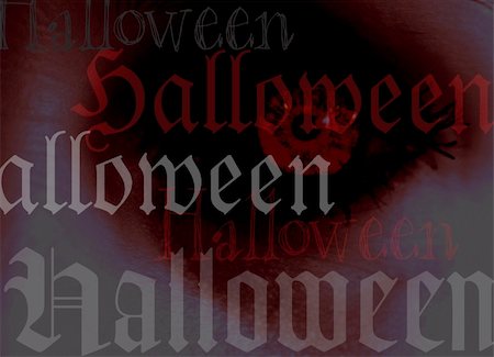 simsearch:700-00262810,k - halloween background with evil eye and halloween wording Stock Photo - Budget Royalty-Free & Subscription, Code: 400-03957747