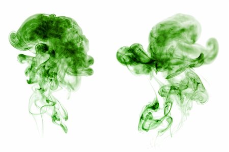 simsearch:622-06548901,k - Smoke collection on white background Photographie de stock - Aubaine LD & Abonnement, Code: 400-03950040