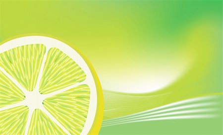 simsearch:400-04716078,k - Fresh lemon on abstract background . Vector illustration. Stock Photo - Budget Royalty-Free & Subscription, Code: 400-03950441