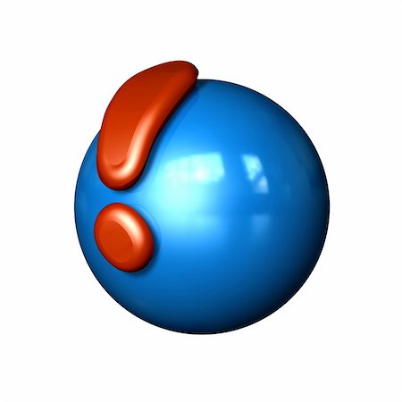 simsearch:700-00042054,k - Symbol Ball as Icon with reflection in a comic style Stock Photo - Budget Royalty-Free & Subscription, Code: 400-03951077