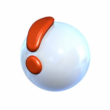 simsearch:700-00042054,k - Symbol Ball as Icon with reflection in a comic style Stock Photo - Budget Royalty-Free & Subscription, Code: 400-03951078