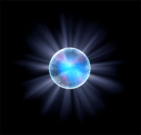 simsearch:700-00042054,k - Shiny Blue Ball Stock Photo - Budget Royalty-Free & Subscription, Code: 400-03952303