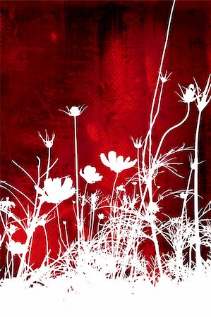 painterly - flower abstract textures and backgrounds Photographie de stock - Aubaine LD & Abonnement, Code: 400-03965601