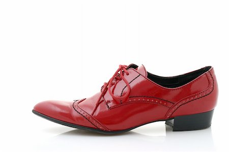 simsearch:400-06070695,k - Red shoes Foto de stock - Super Valor sin royalties y Suscripción, Código: 400-03967401