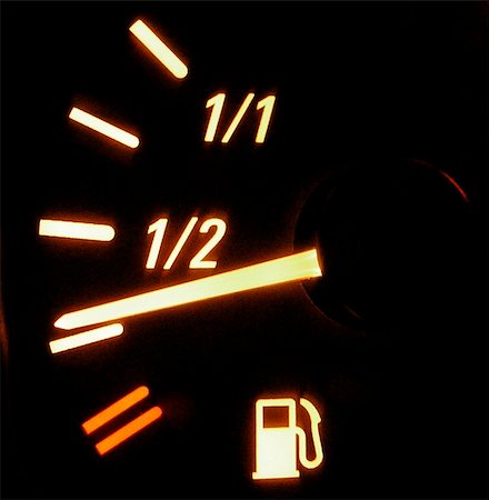 fuel indicator - Image of a fuel gauge. Stock Photo - Budget Royalty-Free & Subscription, Code: 400-03967554