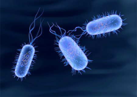 simsearch:400-03954634,k - 3d rendered close up of blue glowing bacteria Stock Photo - Budget Royalty-Free & Subscription, Code: 400-03961622