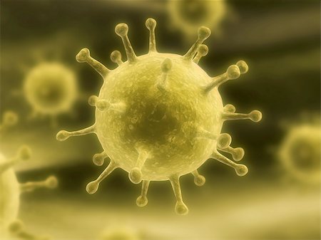 simsearch:400-03954634,k - 3d rendered close up of some isolated viruses Stock Photo - Budget Royalty-Free & Subscription, Code: 400-03961907