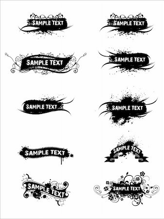 summer text message - Abstract black sample text vector illustration background Foto de stock - Super Valor sin royalties y Suscripción, Código: 400-03963129