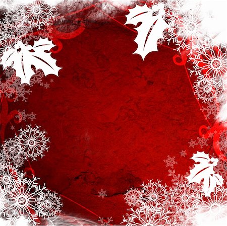 painterly - Christmas abstract Background frame Stock Photo - Budget Royalty-Free & Subscription, Code: 400-03975007