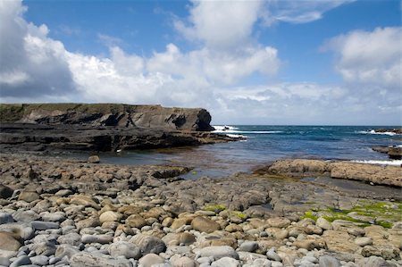 View of the Atlantic Ocean in Ireland Stock Photo - Budget Royalty-Free & Subscription, Code: 400-03976508