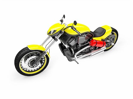 simsearch:400-05017762,k - isolated moto on a white background Stock Photo - Budget Royalty-Free & Subscription, Code: 400-03979786