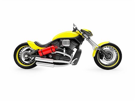 simsearch:400-05017762,k - isolated moto on a white background Stock Photo - Budget Royalty-Free & Subscription, Code: 400-03979787