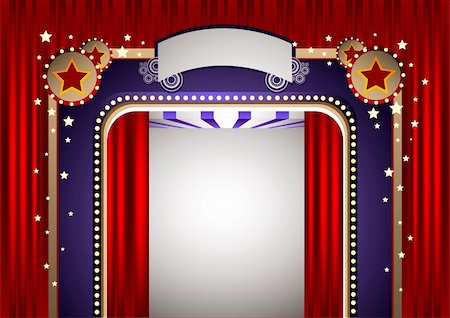 Funky theatre Stage Stock Photo - Budget Royalty-Free & Subscription, Code: 400-03971360