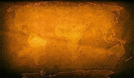 simsearch:400-05052137,k - illustration of world map on textured background Photographie de stock - Aubaine LD & Abonnement, Code: 400-03971593