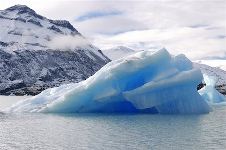 perito moreno glacier - scenic winter landscape Stock Photo - Budget Royalty-Free & Subscription, Code: 400-03986044