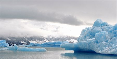 perito moreno glacier - scenic winter landscape Stock Photo - Budget Royalty-Free & Subscription, Code: 400-03986041