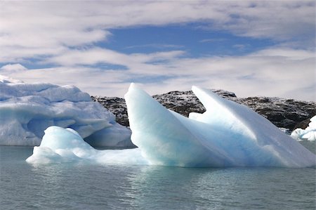 perito moreno glacier - scenic winter landscape Stock Photo - Budget Royalty-Free & Subscription, Code: 400-03986043
