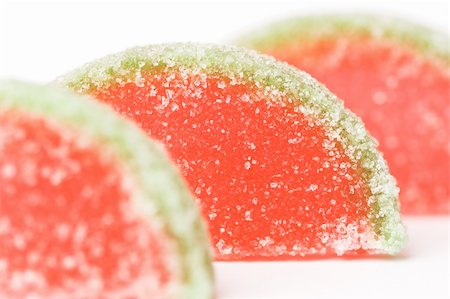 simsearch:400-05346291,k - Close-up of fruit flavored jelly candies covered with sugar, shallow dof. Stock Photo - Budget Royalty-Free & Subscription, Code: 400-03995539