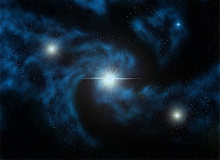 stellar - computer generated illustration of Nebulus galaxy. Stock Photo - Budget Royalty-Free & Subscription, Code: 400-03999699